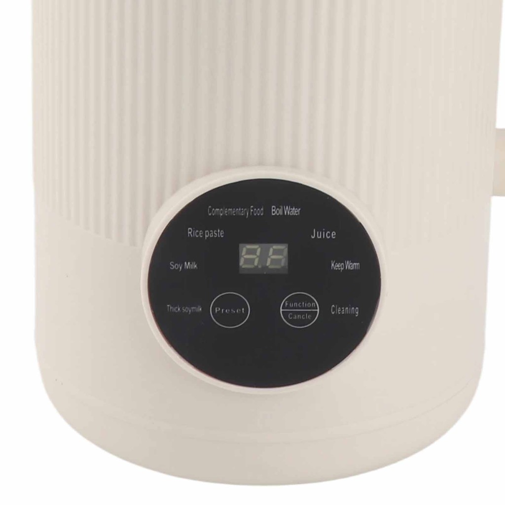 1200ml Electric Nut Milk Maker Timer Automatic Cleaning Insulated Multifunctional Soybean Milk