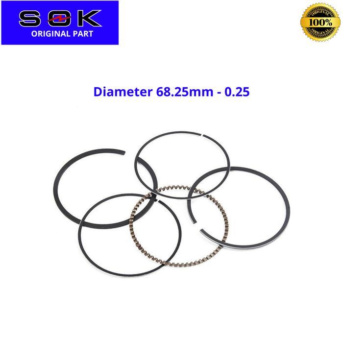 Ring Seher Mesin Gx160 Piston Ring Mesin Gx160 Ring Piston Gx160 Ring Set Gx160 Terpercaya