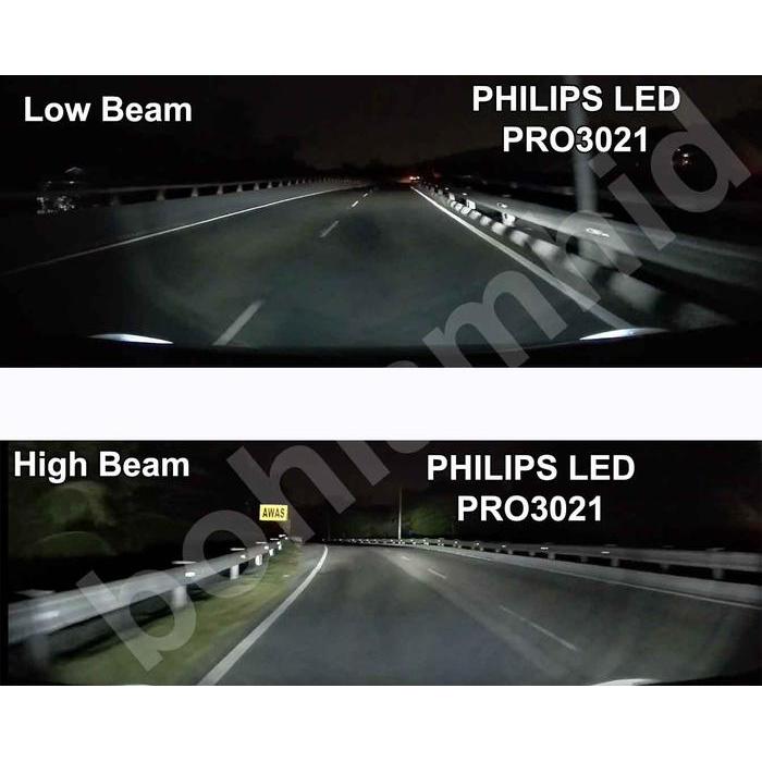 Bohlam Lampu Mobil Philips LED Ultinon H16 6500k