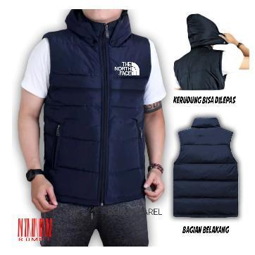 Jaket Rompi Vest Parasut Tnf Rompi Outdor Tahan Angin Mmxvi Terlaris