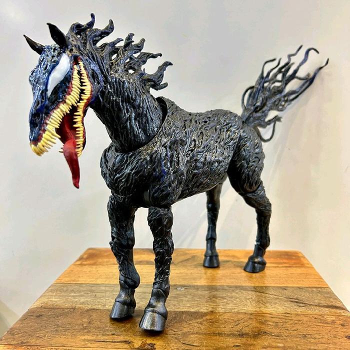 HOT SALE MAINAN ACTION FIGURE KUDA VENOM VENOM: THE LAST DANCE VENOM HORSE ACTION FIGURE