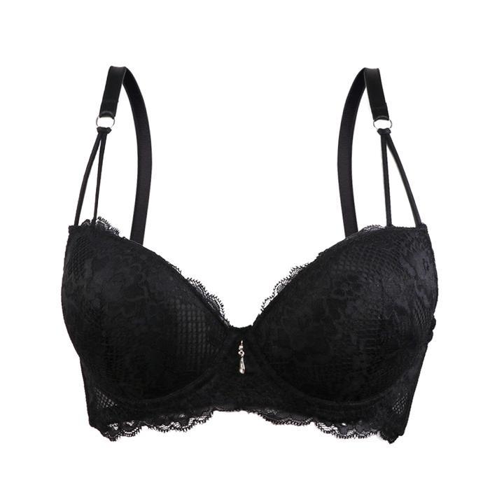 SCELTA - WIRE BRA RENDA TALI DEPAN DOUBLE BH KAWAT BRUKAT BERKAWAT SC 1747