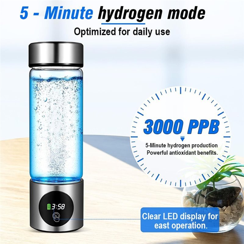 ABWM-Hydrogen Water Bottle Hydrogen Water Bottle Generator Hydroh Hydrogen Water Bottle