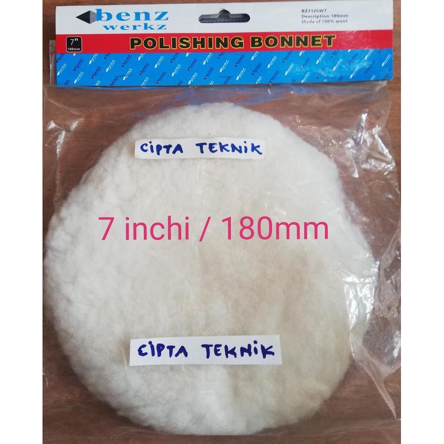 Ready Wool Polishing 7 Inchi Benz Poles 7inch Model Tali Ikat
