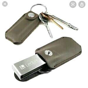 Terbaru Casing Flash Disk / Nano Ledger X Bitcoin Keychain