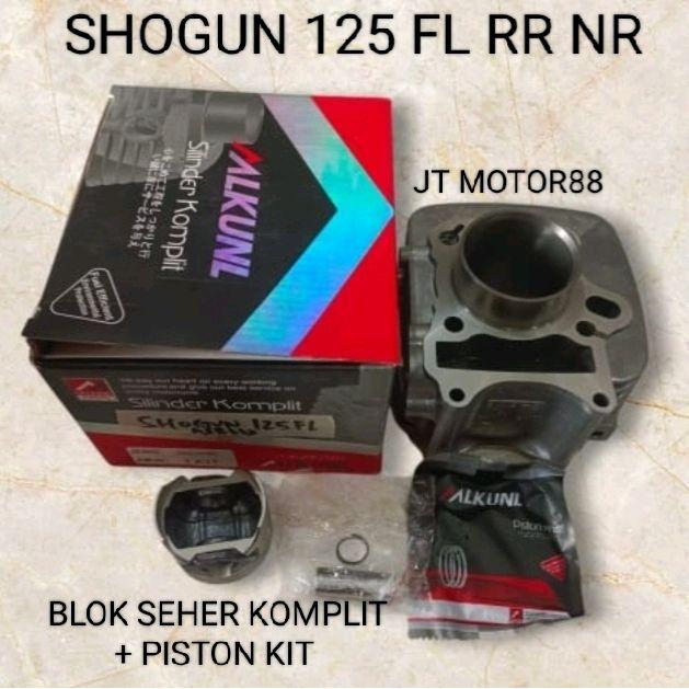 Blok Seher Shogun 125 Fl Rr Nr Set Komplit Plus Piston Kit Size Std 0.00