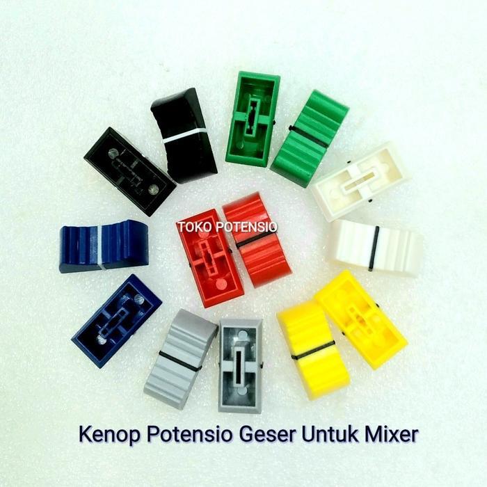 TERMURAH KNOP POTENSIO GESER UNTUK MIXER WARNA WARNI PROMO