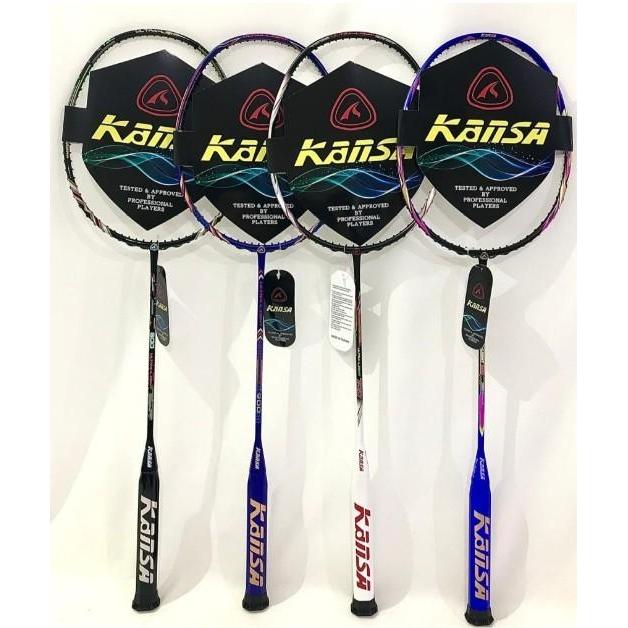 RAKET BADMINTON - RAKET KANSA 700 ULTRA-LIGHT 10U-G5 RINGAN 32 LBS