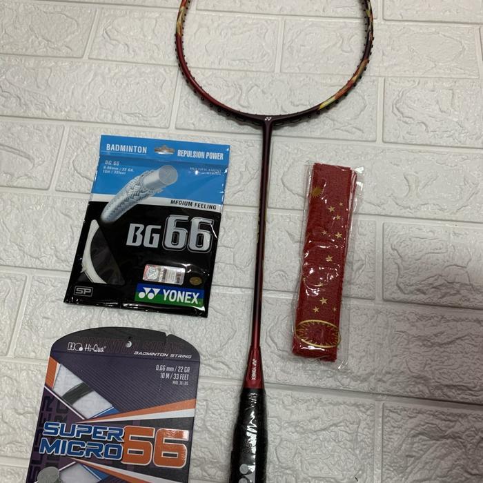 Raket Badminton NEW YONEX ASTROX 22 RX +senar +Grip ORIGINAL
