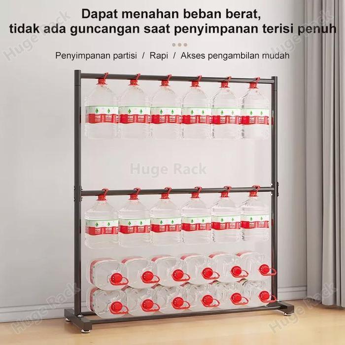 BISA COD Rak Gantungan Baju Besi double Gawang Baju Jemuran Pakaian Portable Jemuran Baju Jemuran