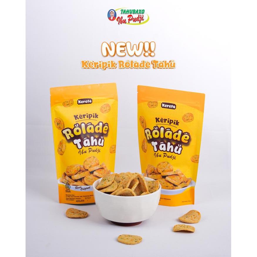 Keripik Rolade Tahu Makanan ringan dari olahan tahu ORIGINAL