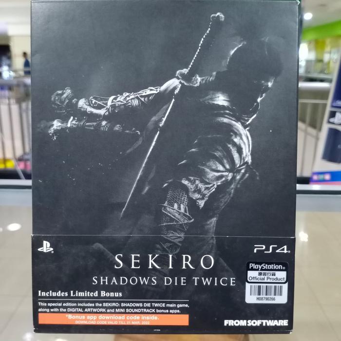 Promo Bd Ps4 Sekiro Shadow Die Twice Game Cd Kaset Bluray Playstation 4 Ps Terlaris