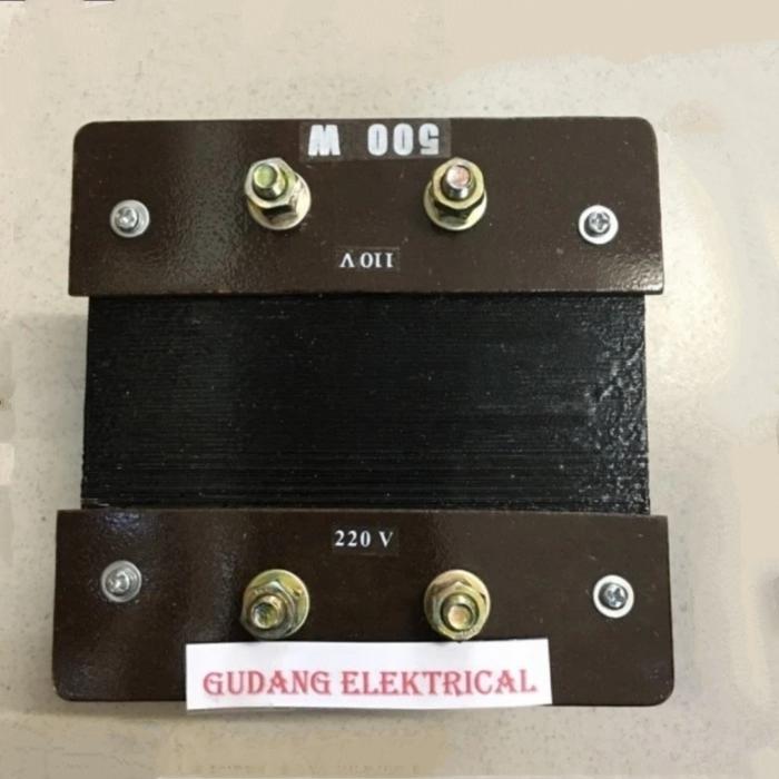 Transformator Step Up Step Down Auto 220V ke 110V 500 Watt untuk Peralatan Listrik