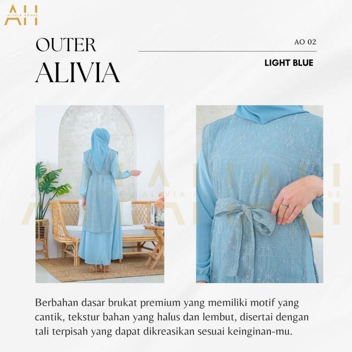 Outer Brukat Kondangan Alivia Ao 02 Kebaya Panjang Kondangan Kebaya Pendek Kondangan Alivia