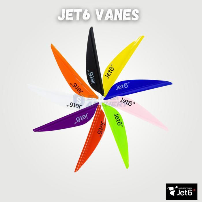 Jet 6 Vanes RH K&K KSL Jet6 Vane 1.75 2.00 2.50 inch