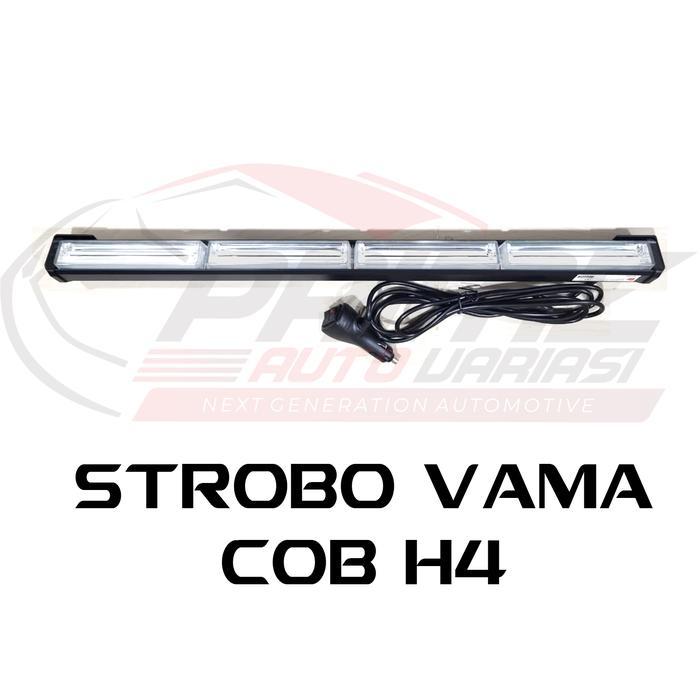 Lampu Led Strobo Vama Cob H4 - Biru Biru