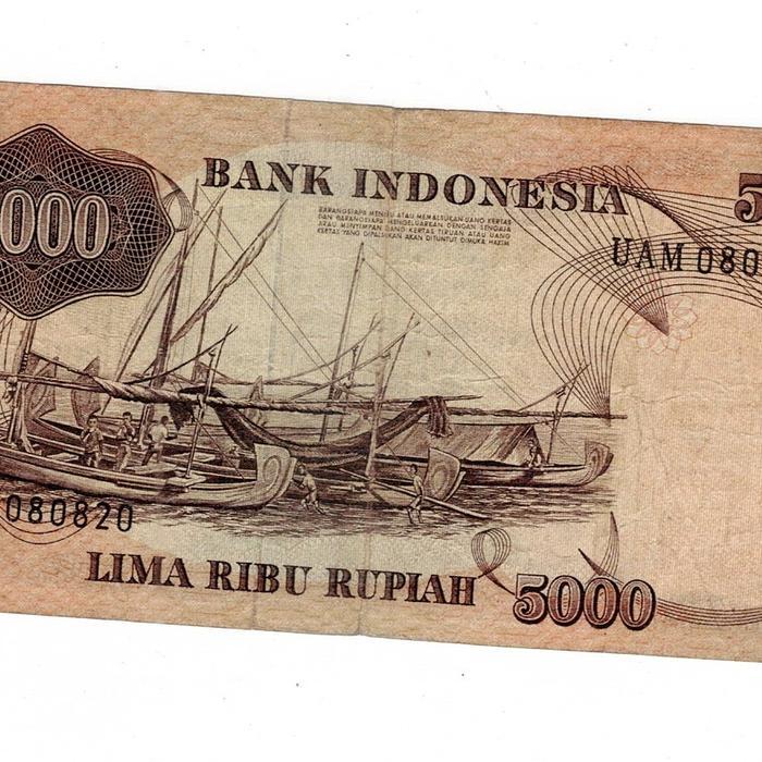 Promo Uang Kuno 5000 Penjala 1975 Terlaris