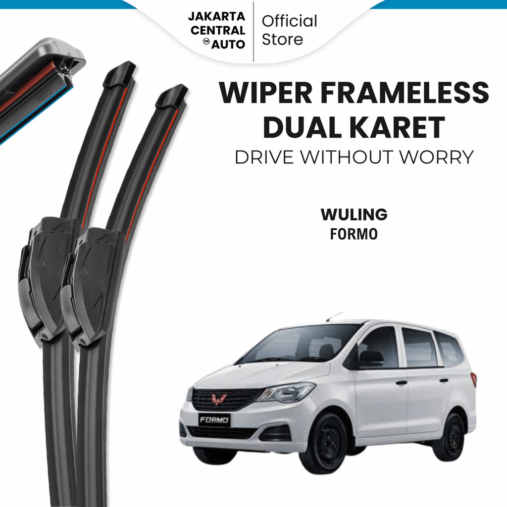 Wiper Wuling Formo Dual Kaca Depan Mobil