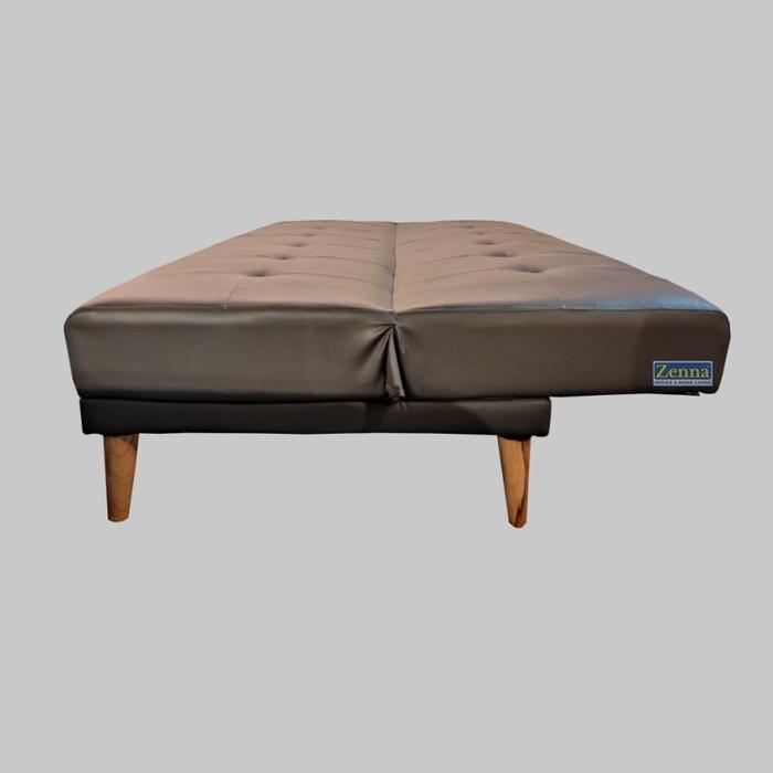 Promo Zenna Sofa Bed Sierra Abu / Sofa Tempat Tidur / Sofa Lipat/Sofabed Terlaris
