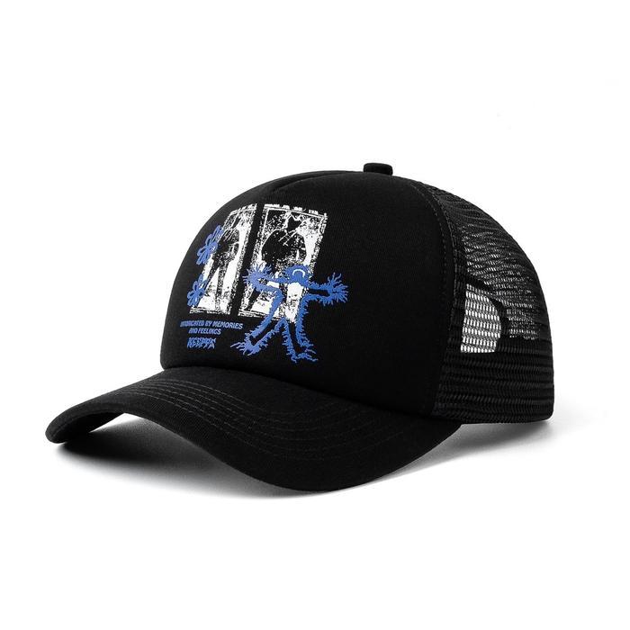 KEEPFS.ID TOPI TRUCKER BLACK MEMORIES