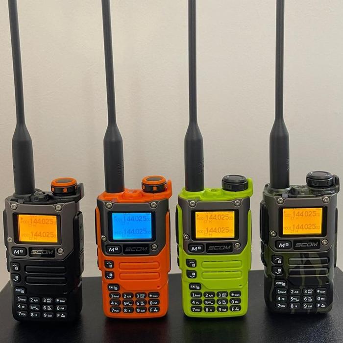 BIGSALE HT SCOM FC9 PRO HANDY TALKY VHF UHF HANDY TALKY