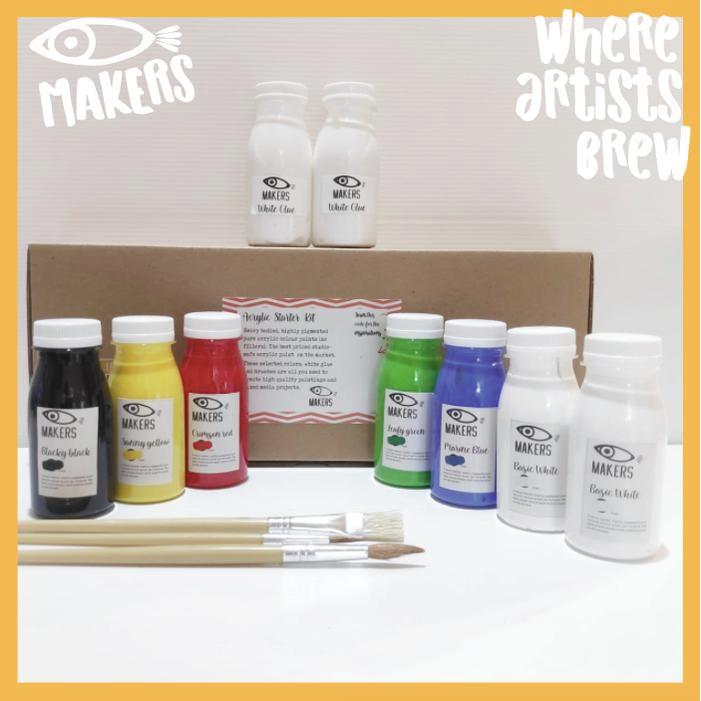 Acrylic Set . Set Cat Akrilik