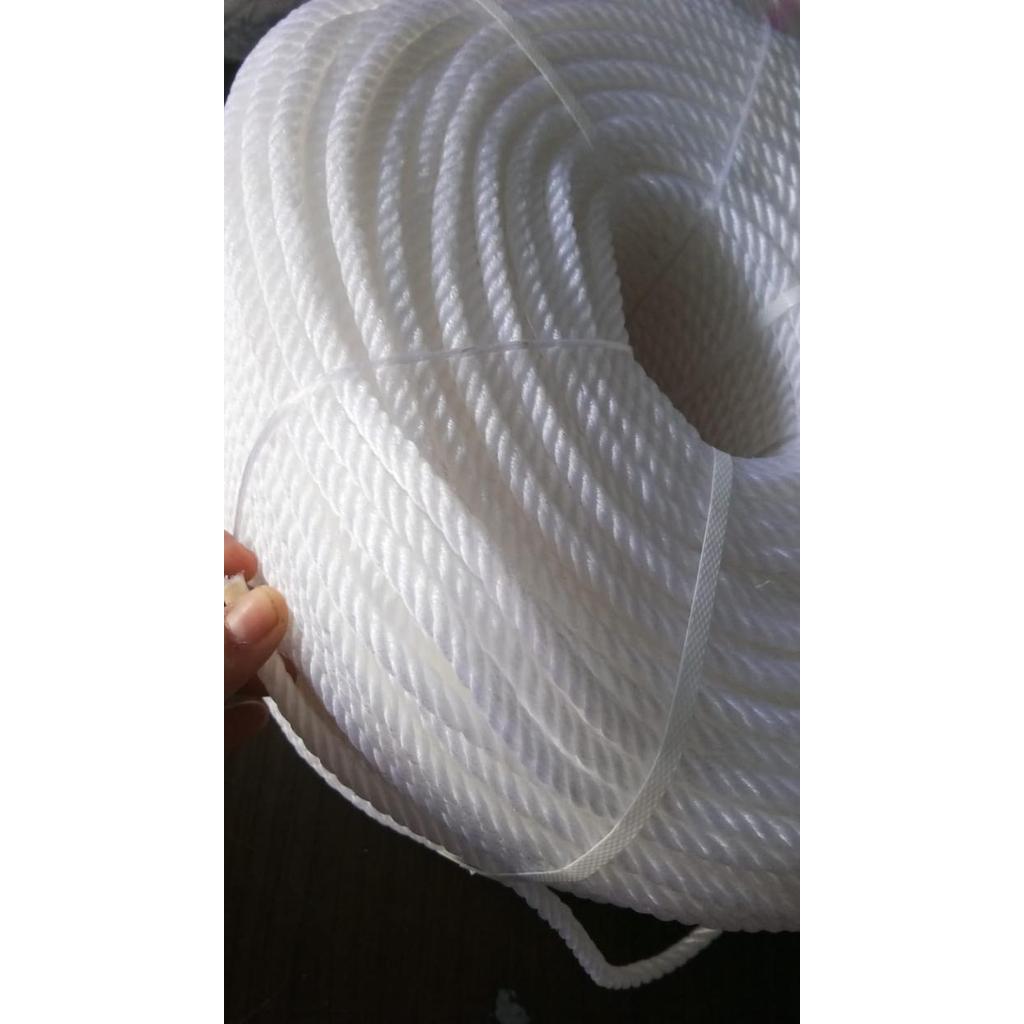 Tali Plastik Roll Untuk Tiang Bendera 6 Mm Putih Tbk