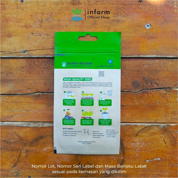 INFARM - Benih Bibit Semangka Benih Buah Semangka Kuning Bibit Buah Buahan Benih Buah Semangka Honey