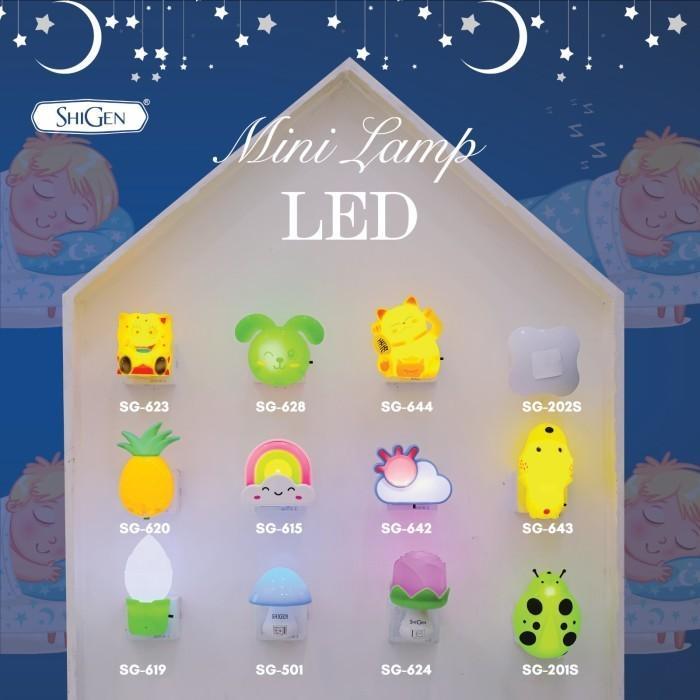 "New" Mini lamp/lampu tidur SHIGEN. Bisa utk Souvernir nikah/kado B1