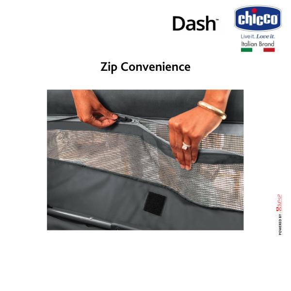 TERBAIK CHICCO Dash Playard Portable Baby Crib / Tempat Tidur Bayi / Ranjang Kasur Bayi Portable