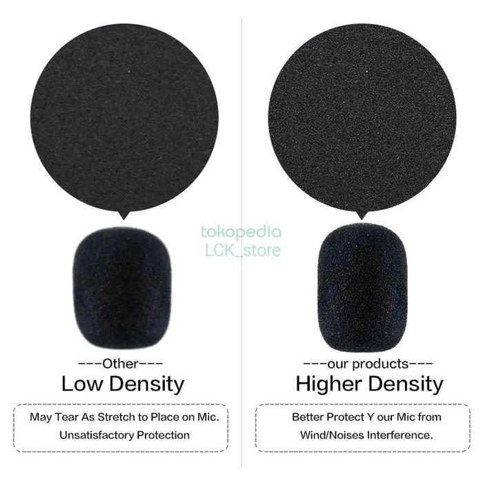 "New" Busa mic Intercom Helm windshield - pop filter sponge Windscreen foam