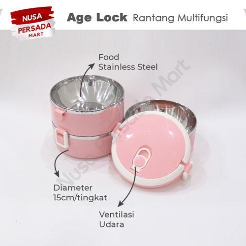 Age Lock Llb 31 Pn Rantang Kotak Makan Multifungsi