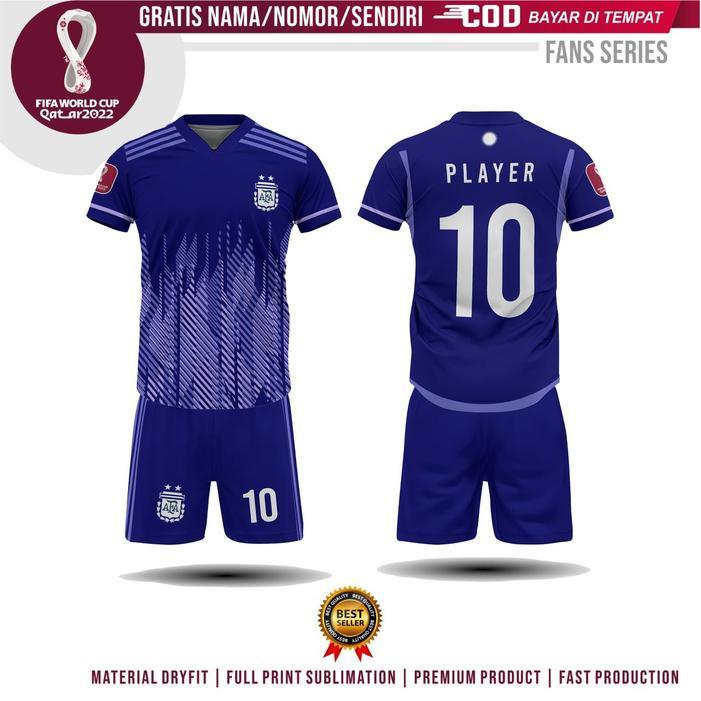 Jersey Away Argentina Piala Dunia Qatar 2022