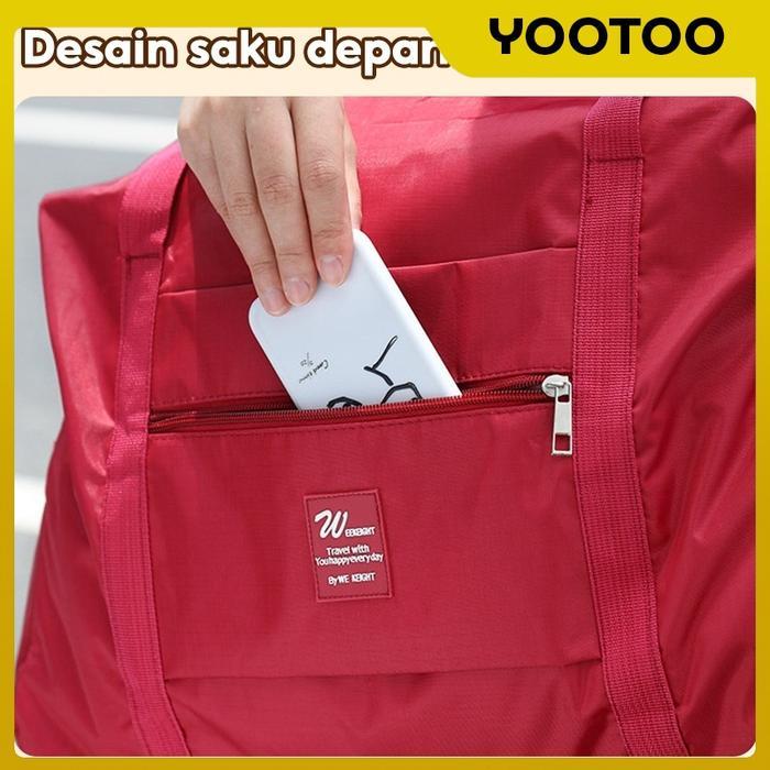 TERPERCAYA YooToo Tas travel jinjing besar / tas travel kain oxford waterproof / tas travel koper