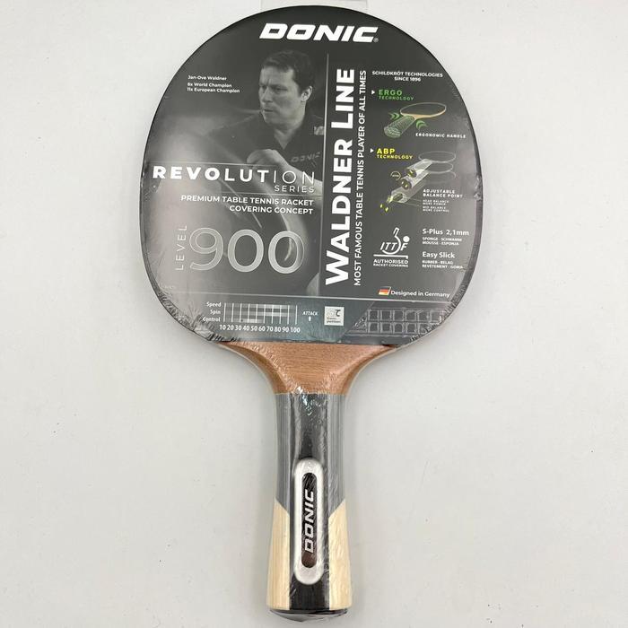 SAVVYSTYLESE// RAKET DONIC WALDNER LINE 900 (MADE UP BLADE) ALPHA STICK 2.1MMSPEED 90SPIN 90CONTROL