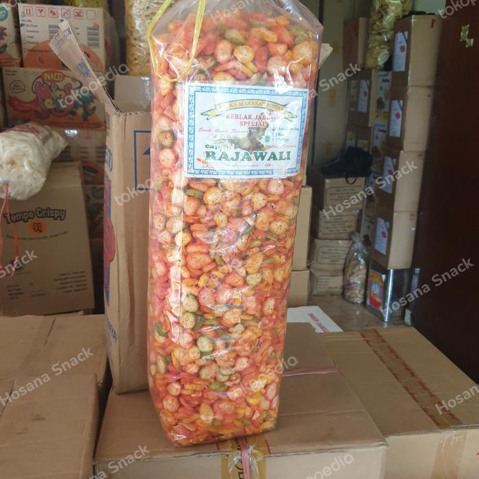 Kerupuk Seblak Coin 1 Bal Cemilan Pedas Renyah