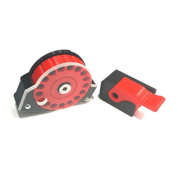(Paket) Magazine Cnc MERAH + Single shot Jungkit