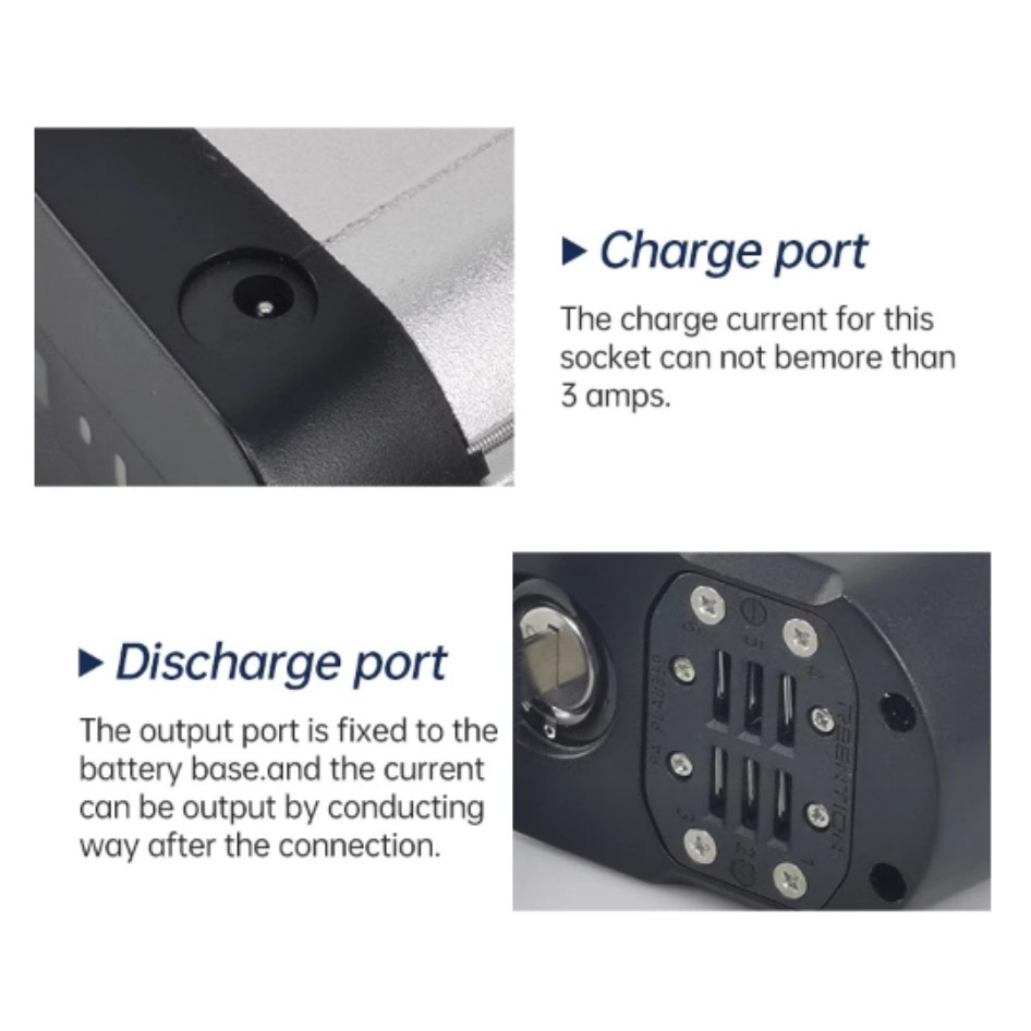 HIMO-Z16, Z20, ZB20 Foldable Electric Bicycle Battery, 36V, 10.4Ah, 12.8Ah, 14Ah, Suitable for 500w,