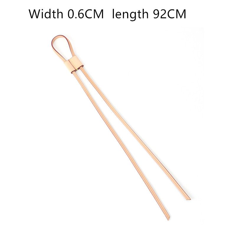 Leather Bag Straps Drawstring For LV Noe BB Nano Mini Petit Bucket Bags Slide Lock Buckle Tension