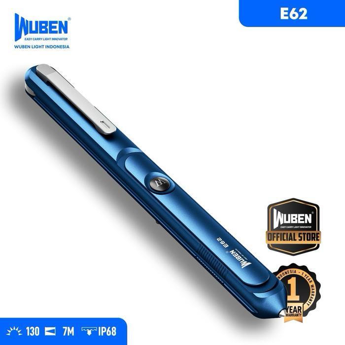 Wuben E62 Multifunctional EDC Tactical Pen Light & Knife Flashlight Senter