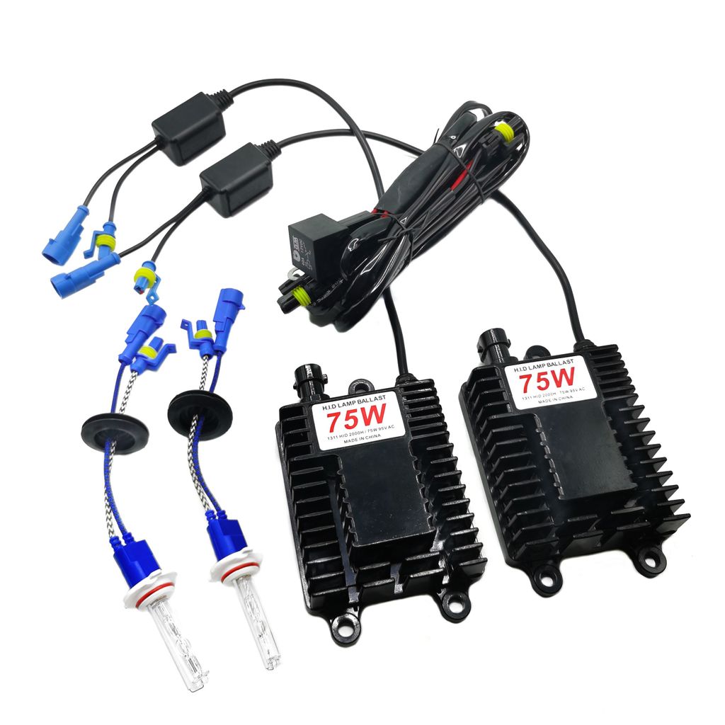 Premium 75W 100W H1 H3 H7 H11 9005 9006 D2H Xenon Kits AC Ballasts