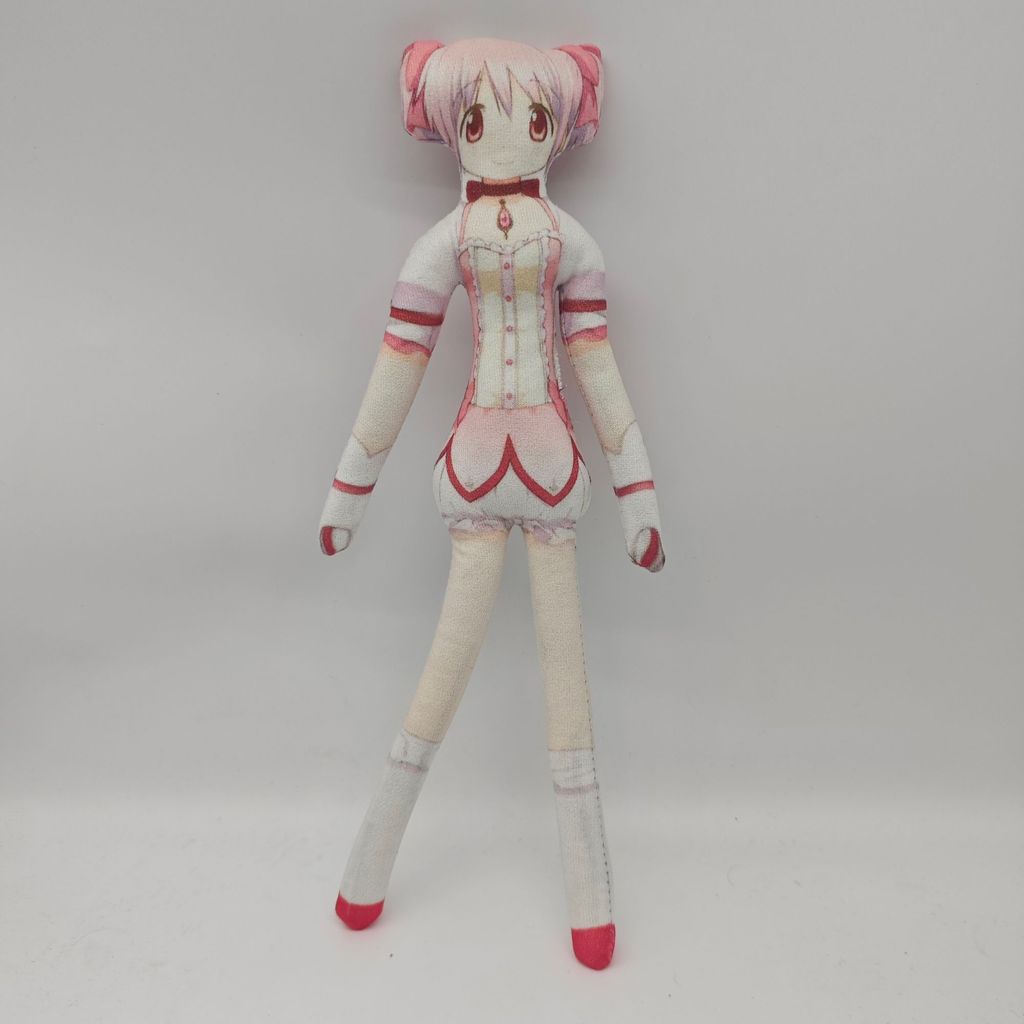 Tomoe Mami Figure Anime Keychain Mouse Dried Doll with Separated Limbs for Styling Puella Magi