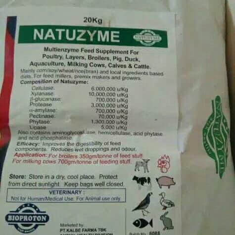 READYY Multi Enzyme untuk ternak Ayam,Bebek,Puyuh,Babi,Udang,Sapi,dll Repack 1kg