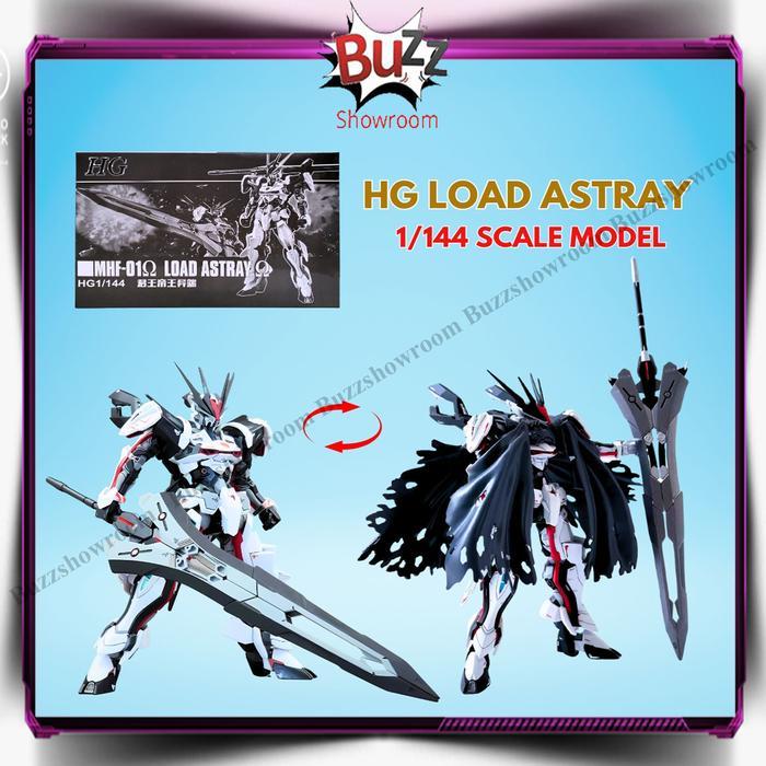 Load Astray Omega Cloak HG 1/144 Deformation Figure Mainan Robot Gundam WM