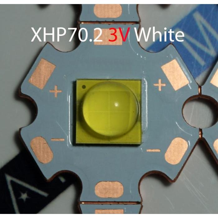LED CREE XHP70 XHP70.2 3V 20W WHITE WARM WHITE PCB 20MM