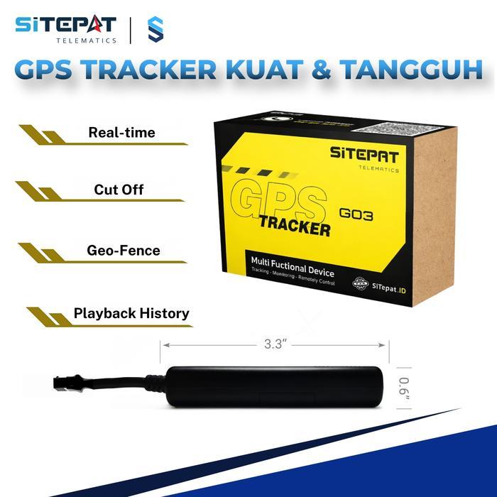 G03 Gps Tracker Dustproof Kendaraan Motor Dan Mobil