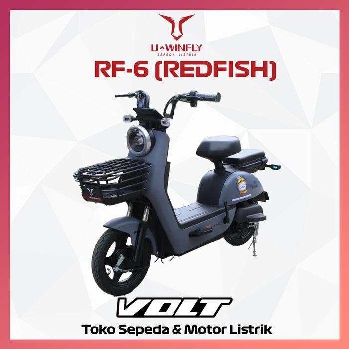 Uwinfly RF6 - Uwinfly Redfish 6 / Sepeda Listrik Uwinfly 500W