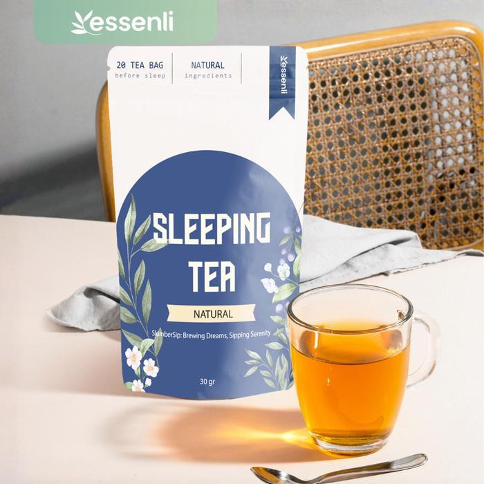 Kesehatan Essenli Tea Blend / Sleeping Tea / Teh Insomnia #Gratisongkir