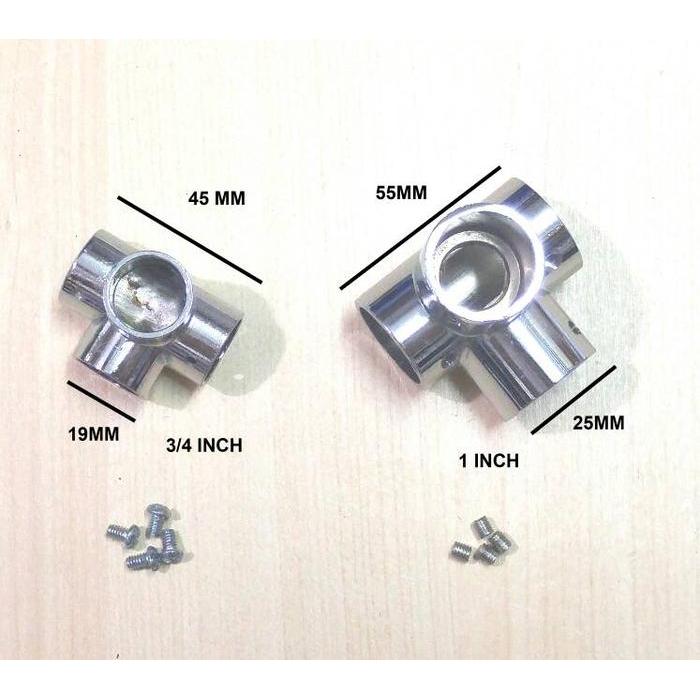 Join Pipa / Sambungan Pipa 4 Cabang 3/4 Inch Terlaris