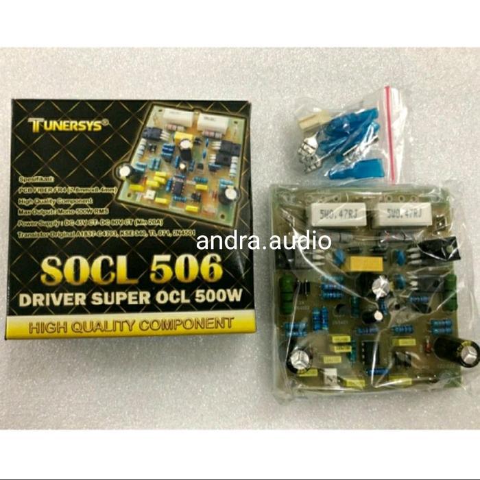 Kit Driver Socl 506 Tunersys 500W Asli Original Tunersys Diskon Sell